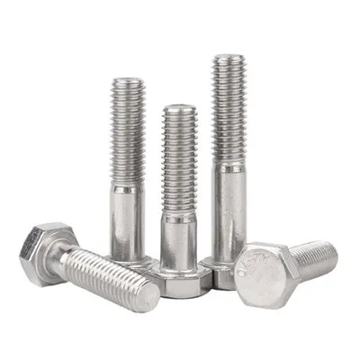 Bullone esagonale in acciaio inossidabile 304 A2-70 Din931